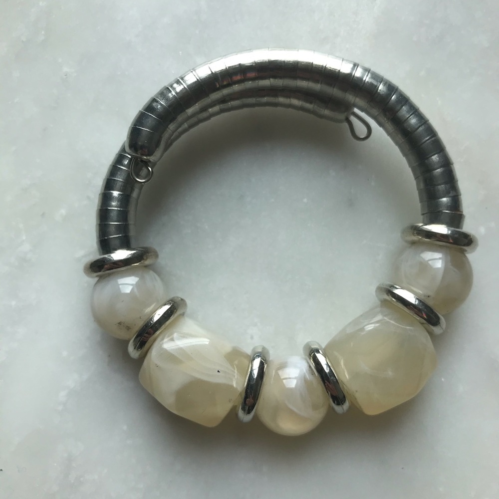 Vintage Gem Silver Bracelet - Picture 3 of 4